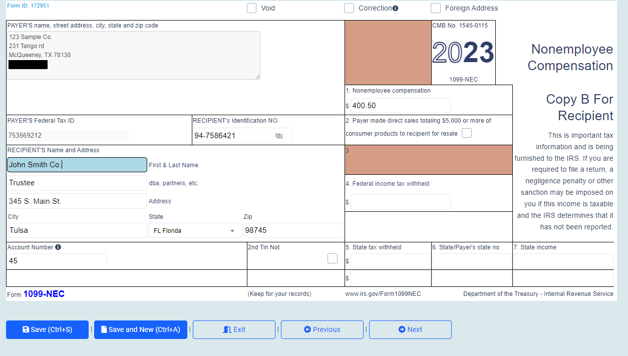 Wagefiling help